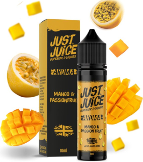 Příchuť Just Juice S&V 10ml Mango and Passion Fruit
