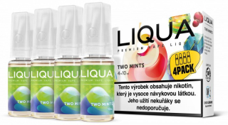 E-liquid LIQUA 4Pack Two mints 4x10ml / 3mg