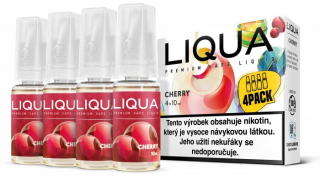 E-liquid LIQUA 4Pack Cherry 4x10ml / 3mg
