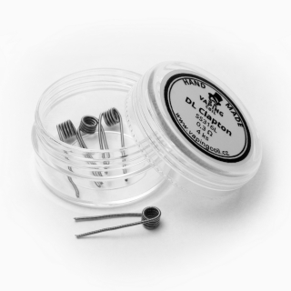 Předmotané spirálky VapingCoil DL Clapton SS316 0.3ohm / 4ks