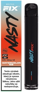 Jednorázová elektronická cigareta Nasty Juice Air Fix Watermelon Ice 20mg
