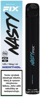 Jednorázová elektronická cigareta Nasty Juice Air Fix Menthol 10mg