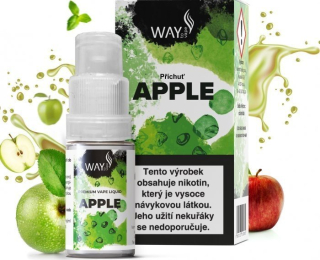 E-liquid WAY to Vape Apple 10ml / 3mg