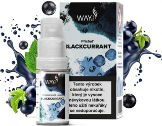 E-liquid WAY to Vape Blackcurrant 10ml / 12mg