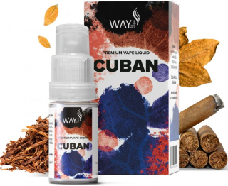 E-liquid WAY to Vape Cuban 10ml / 0mg