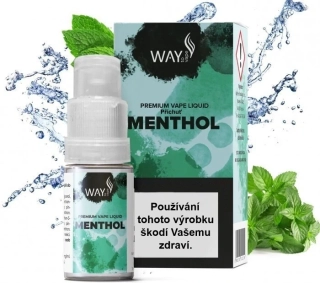 E-liquid WAY to Vape Menthol 10ml / 0mg