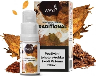 E-liquid WAY to Vape Traditional 10ml / 0mg