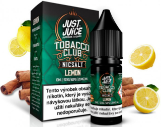 E-liquid Just Juice SALT Tobacco Lemon 10ml - 20mg
