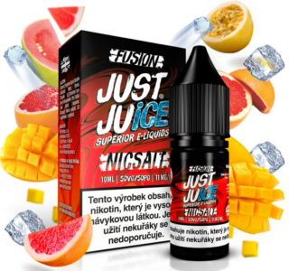 E-liquid Just Juice SALT Fusion Mango & Blood Orange On Ice 10ml - 20mg