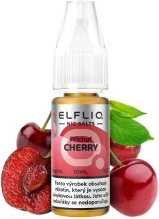 E-liquid ELFLIQ Nic SALT Cherry 10ml - 20mg