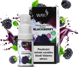 E-liquid WAY to Vape Blackberry 10ml / 0mg