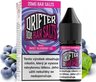 E-liquid Drifter Bar Salts Sweet Blueberry Ice 10ml - 10mg