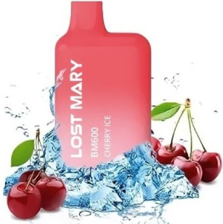 Jednorázová elektronická cigareta LOST MARY BM600 Cherry Ice 20mg
