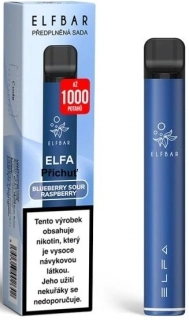 Elektronická cigareta Elf Bar ELFA 500mAh Blueberry Sour Raspberry 20mg