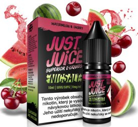 E-liquid Just Juice SALT Watermelon & Cherry 10ml - 11mg