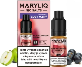 E-liquid MARYLIQ Nic SALT Blackcurrant Apple 10ml - 20mg