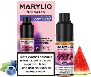 E-liquid MARYLIQ Nic SALT Blueberry Watermelon Lemonade 10ml - 20mg