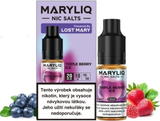 E-liquid MARYLIQ Nic SALT Triple Berry Ice 10ml - 20mg