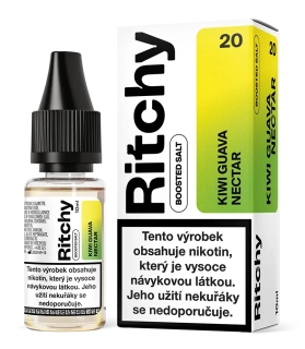 E-liquid Ritchy Salt Kiwi Guava Nectar 10ml - 10mg