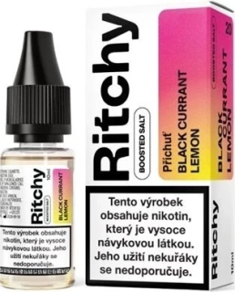 E-liquid Ritchy Salt Black Currant Lemon 10ml - 10mg