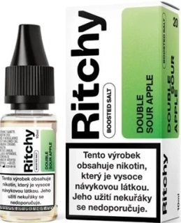 E-liquid Ritchy Salt Double Sour Apple 10ml - 10mg