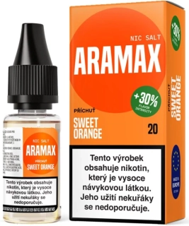 E-liquid Aramax Salt Sweet Orange 10ml - 10mg
