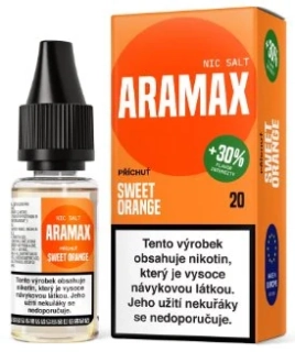 E-liquid Aramax Salt Sweet Orange 10ml - 20mg