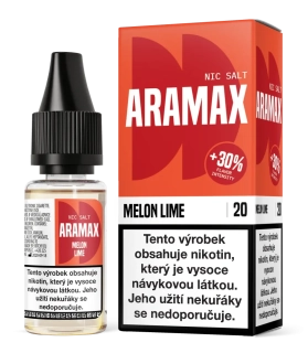 E-liquid Aramax Salt Melon Lime 10ml - 20mg