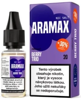 E-liquid Aramax Salt Berry Trio 10ml - 10mg