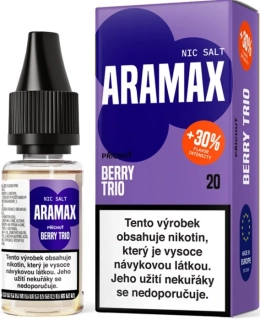 E-liquid Aramax Salt Berry Trio 10ml - 20mg
