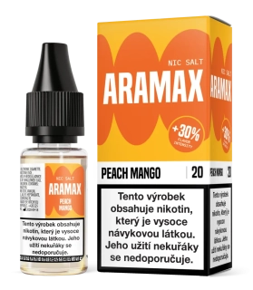 E-liquid Aramax Salt Peach Mango 10ml - 10mg