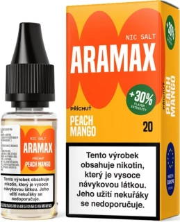 E-liquid Aramax Salt Peach Mango 10ml - 20mg