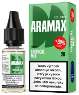 E-liquid Aramax Salt Tropical Mix 10ml - 20mg
