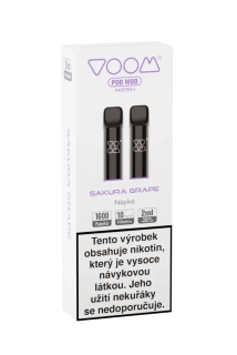 Náplň VOOM Pod Mod Sakura Grape 10mg (2ks)