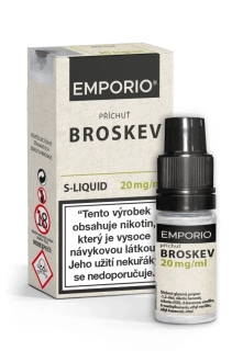 E-liquid Emporio Salt Broskev 10ml - 20mg