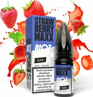 E-liquid Riot BAR EDTN Salt Strawberry Maxx 10ml - 10mg