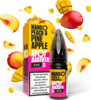 E-liquid Riot BAR EDTN Salt Mango Peach Pineapple 10ml - 20mg