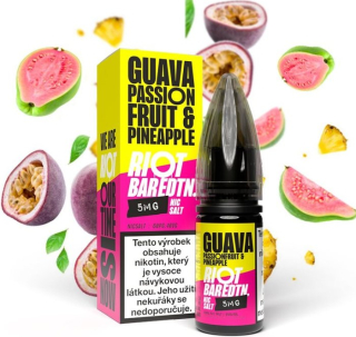 E-liquid Riot BAR EDTN Salt Guava Passionfruit Pineapple 10ml - 20mg