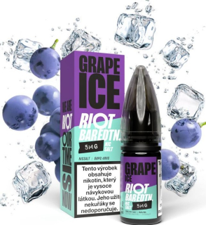 E-liquid Riot BAR EDTN Salt Grape Ice 10ml - 20mg