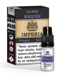 Nikotinový Booster IMPERIA VG Max VG100 5x10ml - 10mg