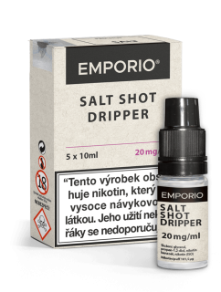 Emporio Booster SALT SHOT Dripper 5x10ml 20mg