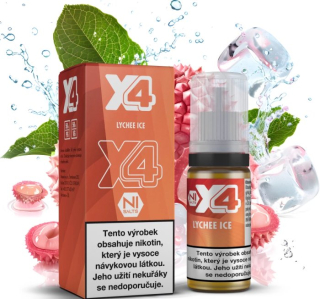 E-liquid X4 Bar Juice Lychee Ice 10ml - 20mg