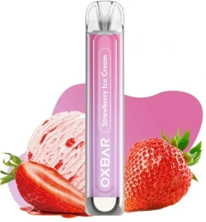 Jednorázová elektronická cigareta OXVA OXBAR C800 Strawberry Ice Cream 16mg