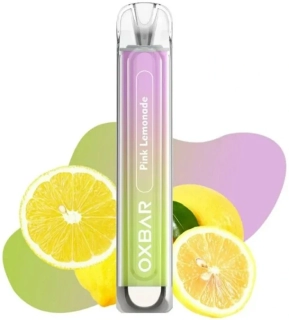 Jednorázová elektronická cigareta OXVA OXBAR C800 Pink Lemonade 16mg