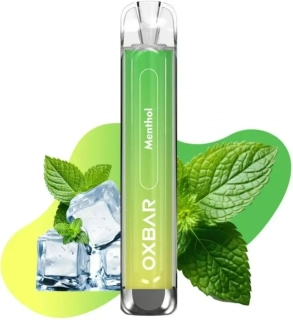 Jednorázová elektronická cigareta OXVA OXBAR C800 Menthol 16mg