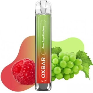 Jednorázová elektronická cigareta OXVA OXBAR C800 Green Grape Raspberry 16mg