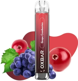 Jednorázová elektronická cigareta OXVA OXBAR C800 Grape Cranberries 16mg