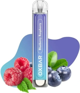 Jednorázová elektronická cigareta OXVA OXBAR C800 Blueberry Raspberry 16mg