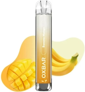Jednorázová elektronická cigareta OXVA OXBAR C800 Banana Mango 16mg