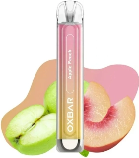 Jednorázová elektronická cigareta OXVA OXBAR C800 Apple Peach 16mg